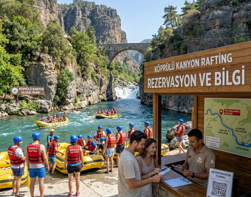 Köprülü Kanyon Rafting Rezervasyon, İletişim Ve Macera