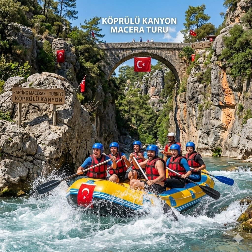 Kundu Rafting Köprülü Kanyon Turu - Heyecan Ve Doğa Keşfi