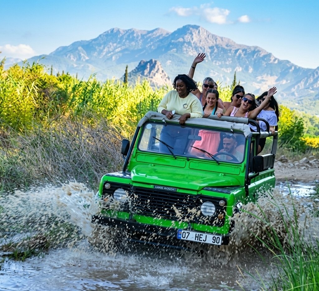Belek Jeep Safari Köprülü Kanyon Macerası Ve Doğanın Keşfi