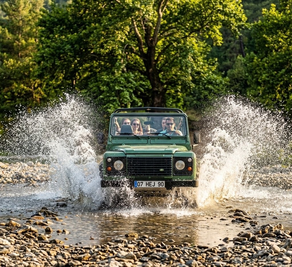 Serik Jeep Safari Köprülü Kanyon Macerası - Uygun Fiyatlarla