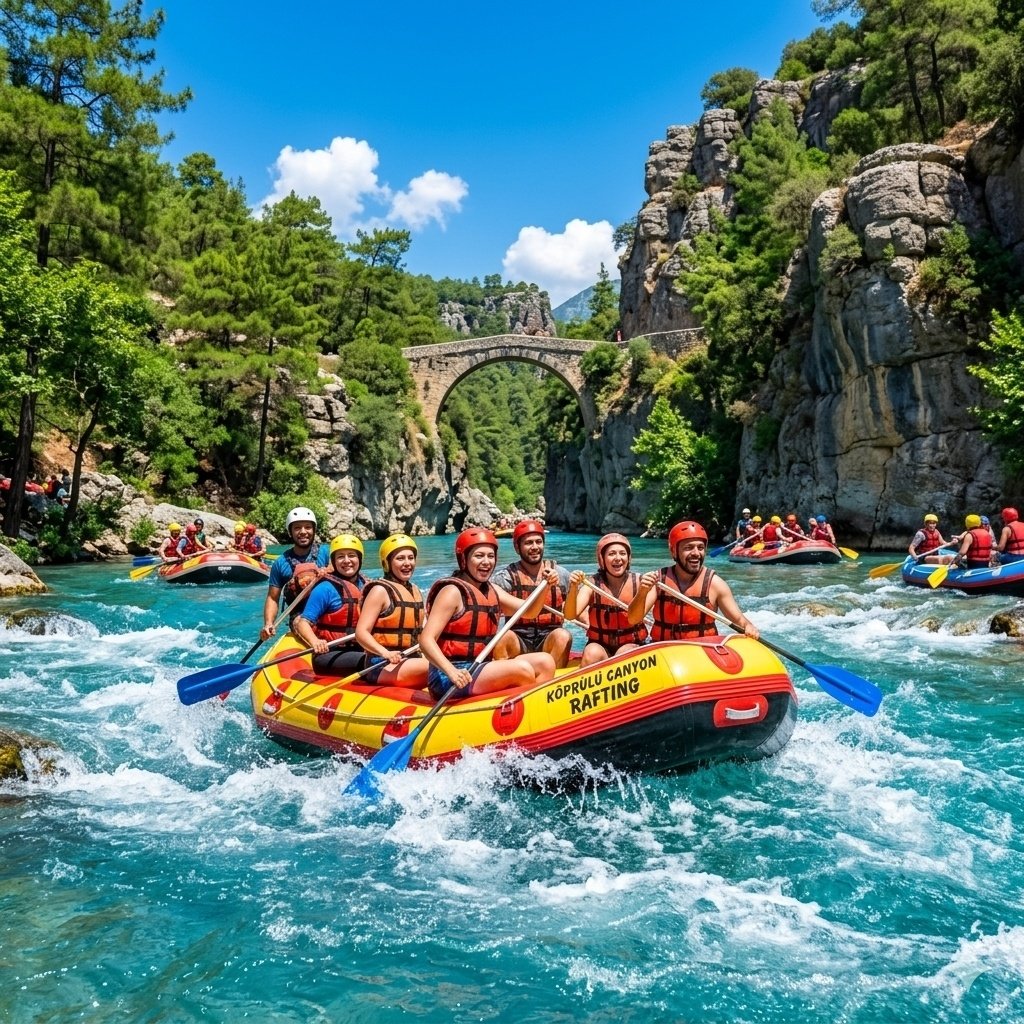 Evrenseki Rafting Köprülü Kanyonda Unutulmaz Macera