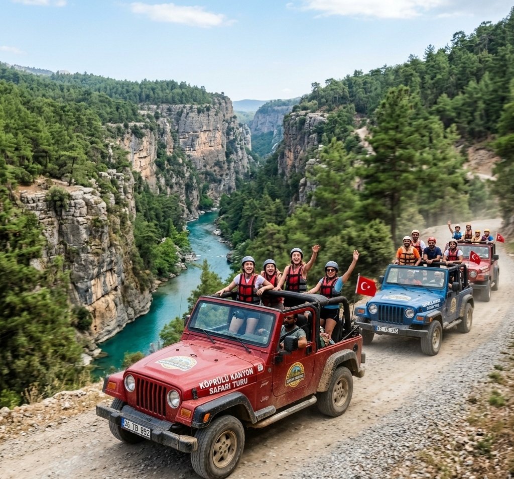 Avsallar Köprülü Kanyon Jeep Safari Macera Ve Keşif Turu