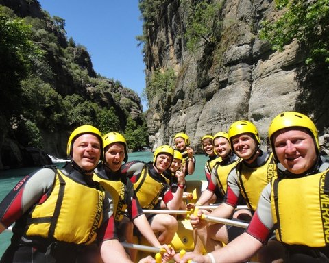 Alanya Rafting Tour Programm