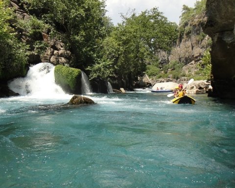 Koprulu Canyon Rafting Tour Programm