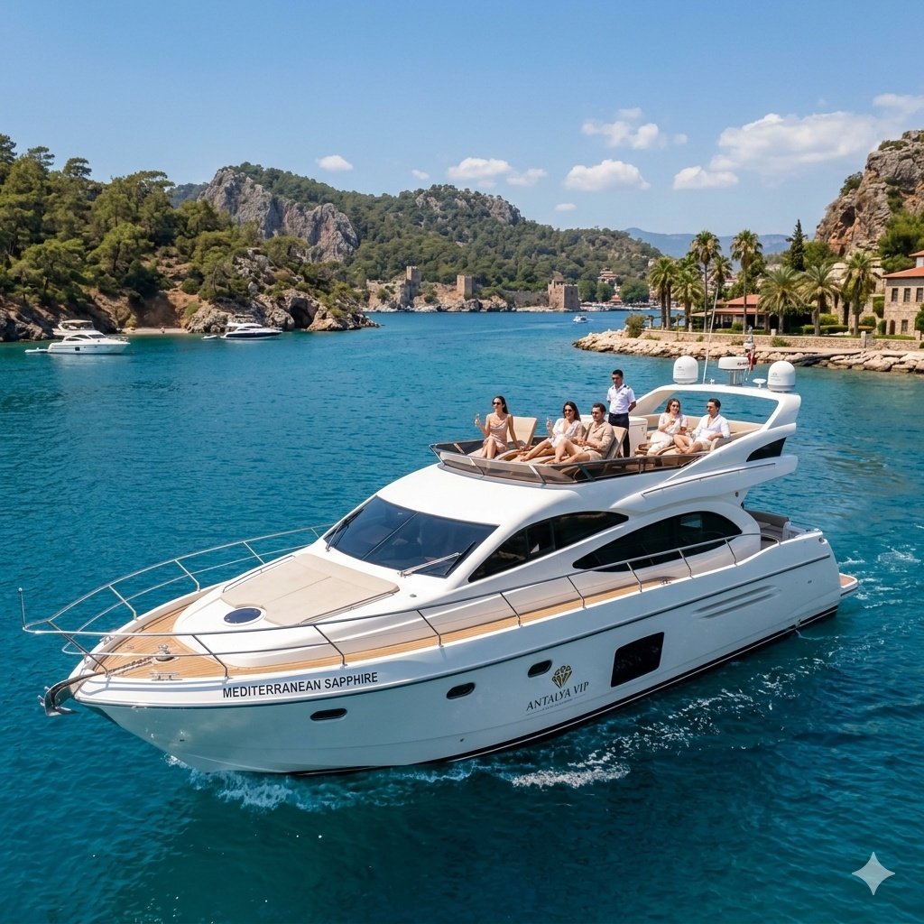 Luxury Yacht Tour Antalya Vip Private Boat Trips