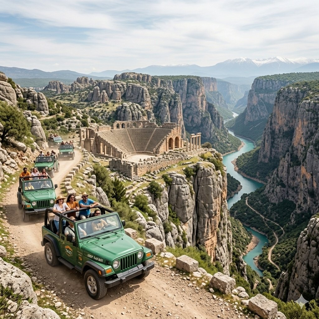 Jeep Safari, Selge, Tazi Canyon Tour