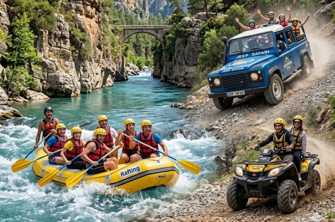 World & Antalya Thrilling Adventure & Extreme Sports Guide Tour