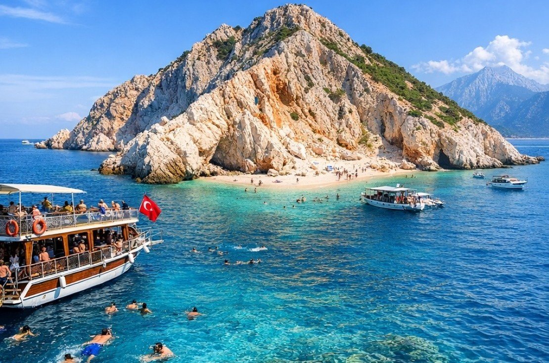 Suluada Boat Tour Antalya Hidden Paradise Suluada Island Trips