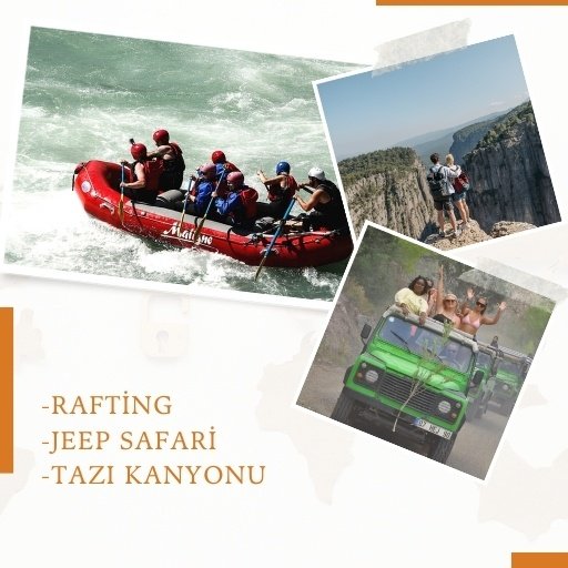 Rafti̇ng Jeep Safari̇ Tazi Kanyonu