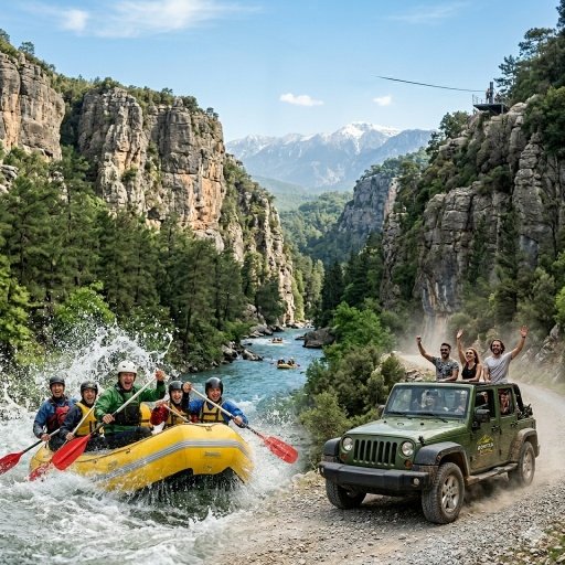 Rafting & Jeep Safari Tour Package