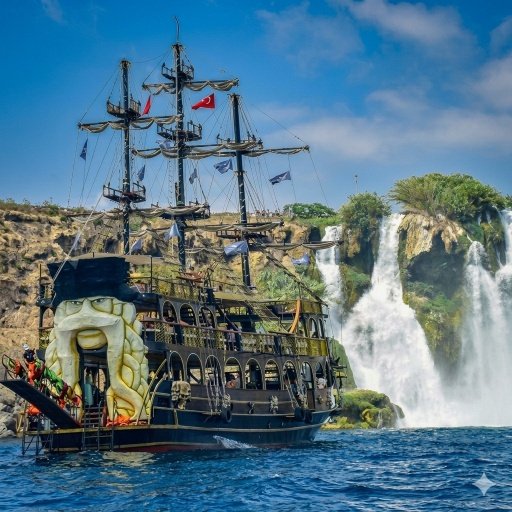 Pirate Boat Tour Package Antalya