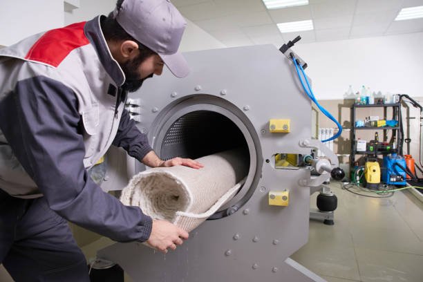 Nirvana halı sıkma işlemi