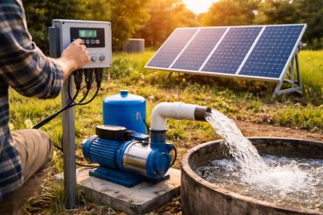 Artezyen Kuyusu Pompasını Güneş Enerjisiyle Çalıştırmak