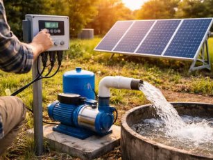 Artezyen Kuyusu Pompasını Güneş Enerjisiyle Çalıştırmak