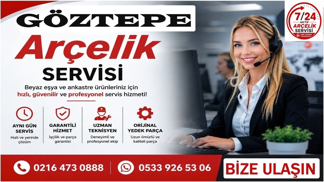Göztepe Arçelik Servisi ☎️ 0216 473 0888 ☎️