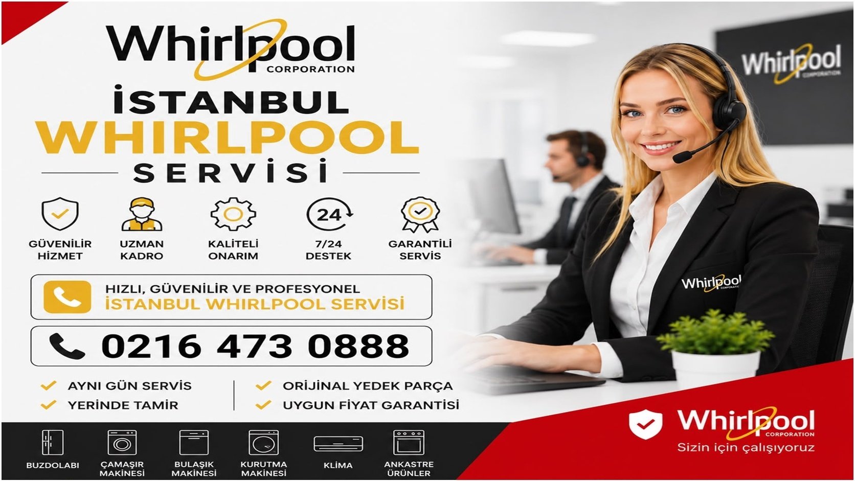 İstanbul Whirlpool Servisi