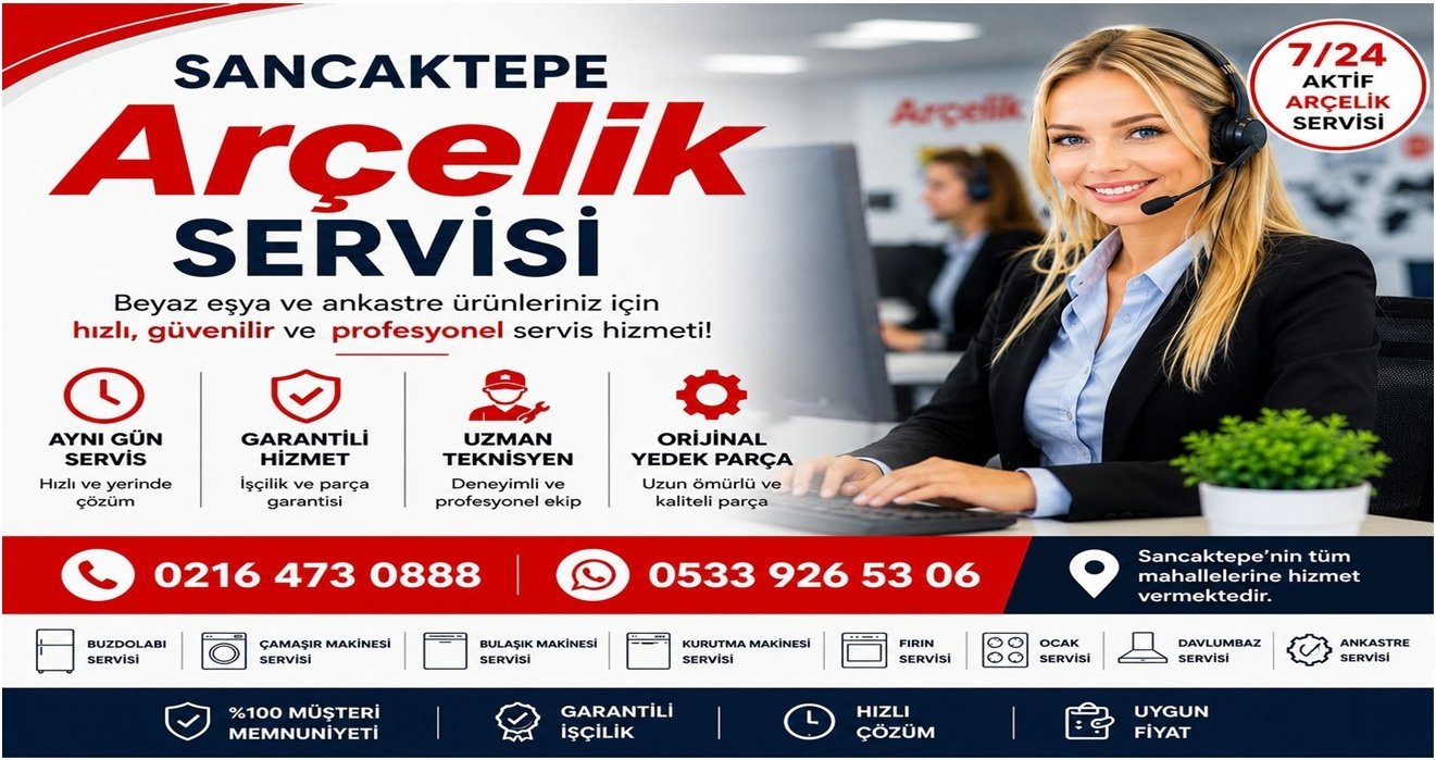 Sancaktepe Arçelik Servisi-1 İletişim