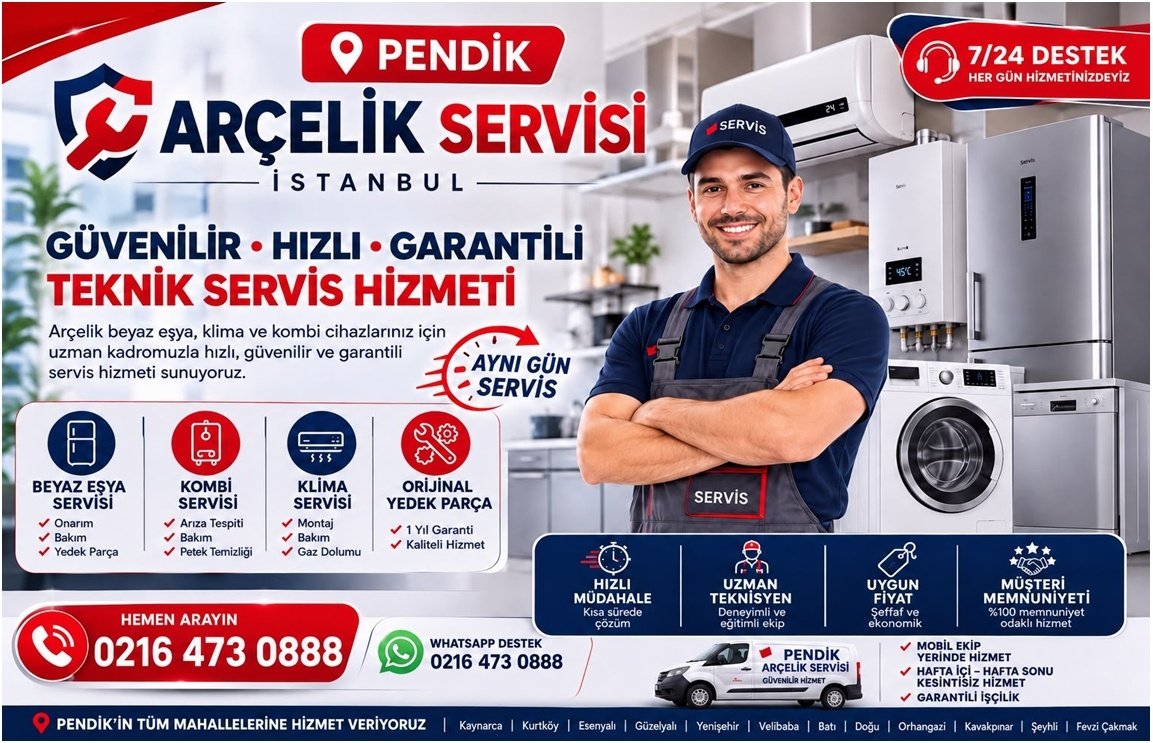 Pendik Arçelik Servisi