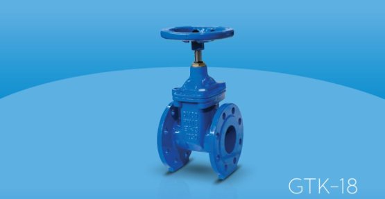 GTK-18 Yükselmeyen Milli Elastomer Sitli Sürgülü Vana