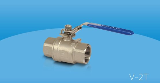 V-2T İki Parçalı Paslanmaz Çelik Küresel Vana