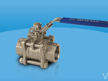 V-3T Üç Parçalı Paslanmaz Çelik Küresel Vana