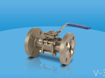 V-3FP Aktüatör Üç Parçalı Flanşlı Paslanmaz Çelik Küresel Vana