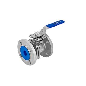 2 Parçalı Paslanmaz Küresel Vana - Flanşlı