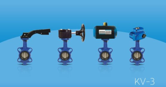 KV-3 Wafer Tip Kelebek Vana