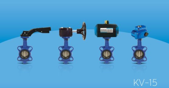 KV-15 Wafer Tip Kelebek Vana