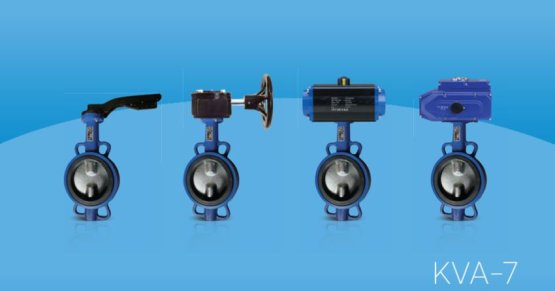 KVA-7 Wafer Tip Kelebek Vana