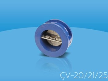 ÇV-20/21/25/26 Çift Plakalı Çekvalf