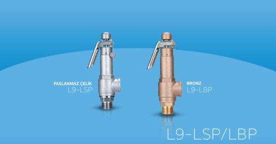 L9-LB Bronz Dişli Emniyet Ventili