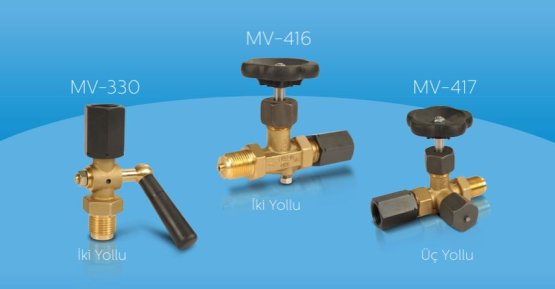 MV-417 Schneider Manometre Musluğu