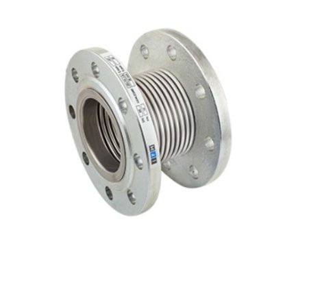 METAL KÖRÜKLÜ EKSENEL KOMPANSATÖR -SABİT FLANŞLI