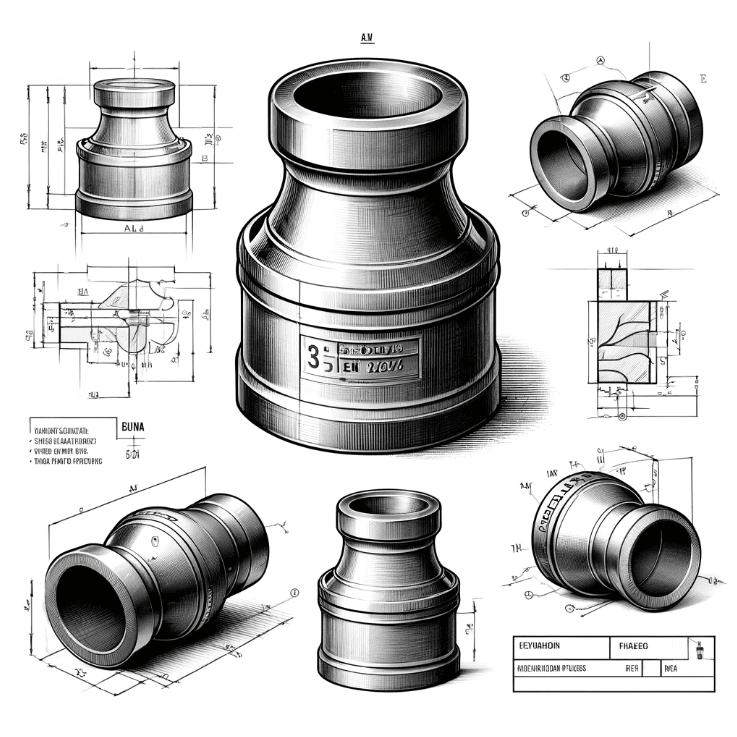Redüksiyon / Reducer - DIN 2616, TS 2649/7, TS EN 10253-1