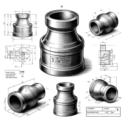 Redüksiyon / Reducer - DIN 2616, TS 2649/7, TS EN 10253-1