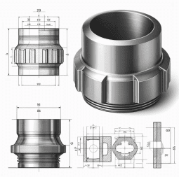 Kep / Cap - DIN 2617 TS EN 10253-1 TS 2649/5