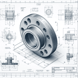 Düz Flanş / Flat Flange - PN 40, EN 1092-1