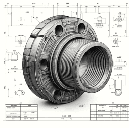 Düz Geçme Flanş / Slip-On Flange - ASA 300 LB