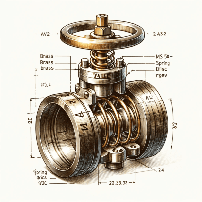 iFM Disko Çekvalf / Pirinç