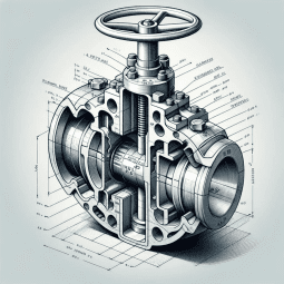 Bıçaklı Vana Wafer Tip