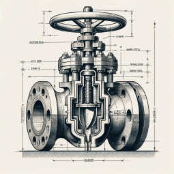 Bıçaklı Vana Flanşlı Tip