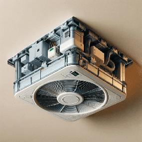 Kompakt Gizli Tavan Tipi Fan Coil Ünitesi resim