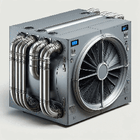 Kanal Tipi Fan Coil Ünitesi Gerçek Fotoğraf