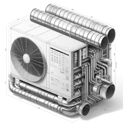İFM Kanal Tipi Fan Coil Ünitesi