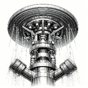 Sprinkler Sistemi Teknik Çizim