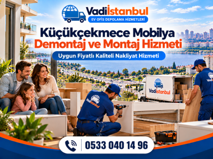 Küçükçekmece Mobilya Montaj ve Demontaj Hizmeti