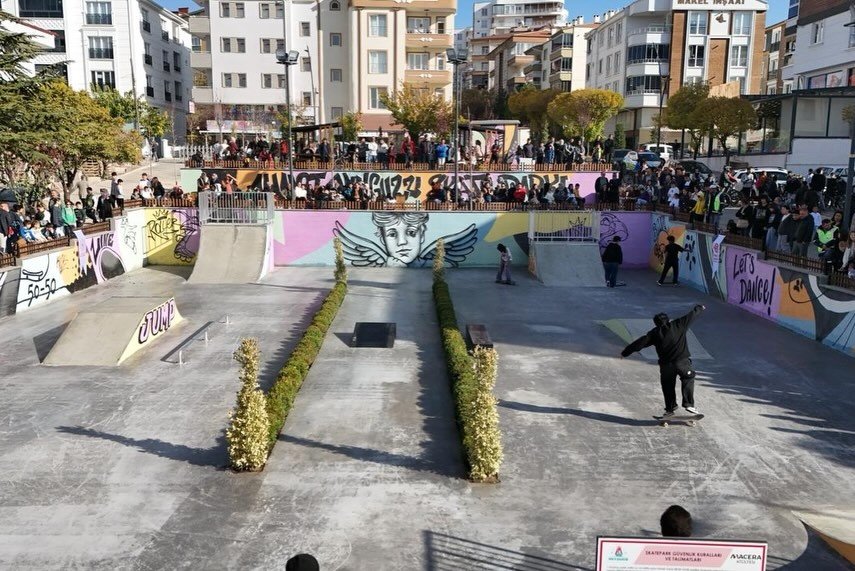 Nevşehir Ahmet Minguzzi Skate Park Kurulumu