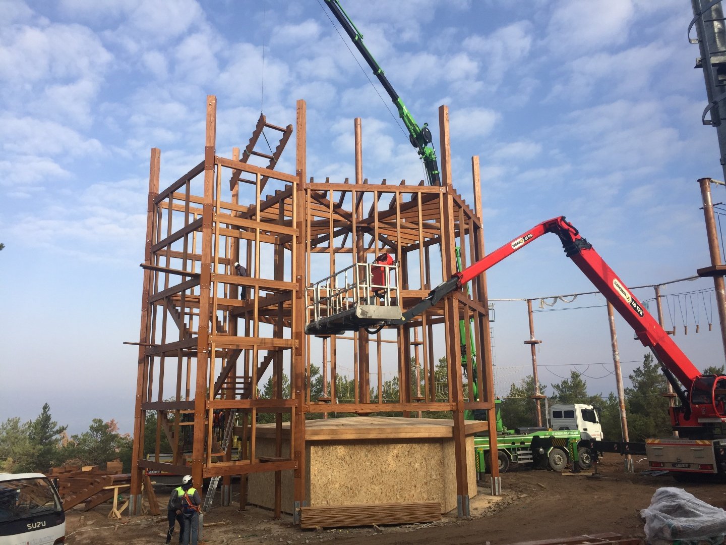 macera parkı kurulum montaj