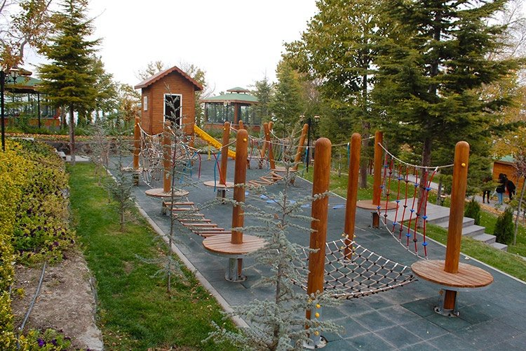 Kayseri Büyük Şehir Belediyesi Agac Evli Alcak İp Parkuru 9